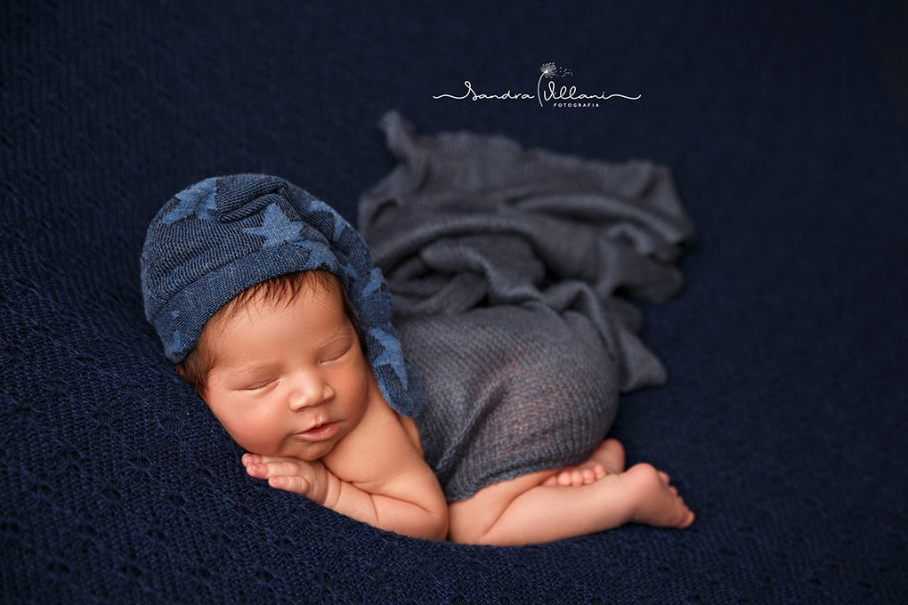 ensaio newborn ou recém nascido realizado em São Caetano do Sul - SP