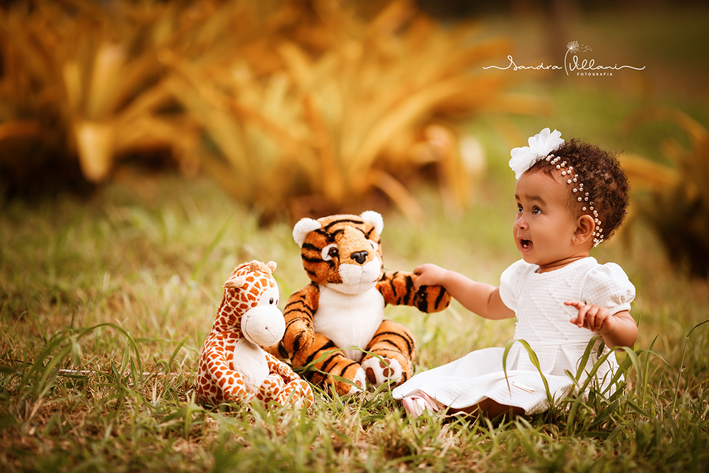 Ensaio Infantil realizado no Parque Central em Santo André - SP