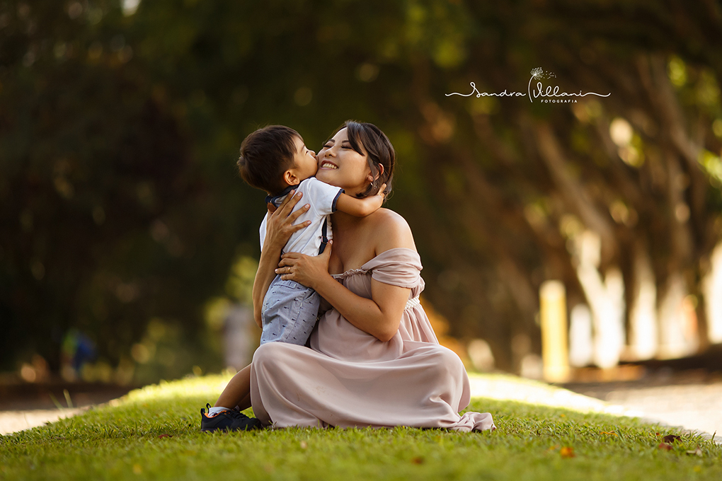 fotografia mãe e filho