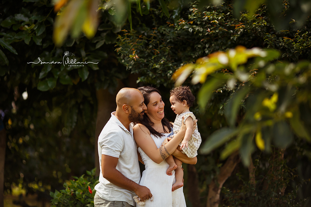 Ensaio familia e infantil para comemorar o primeiro aninho da Barbara