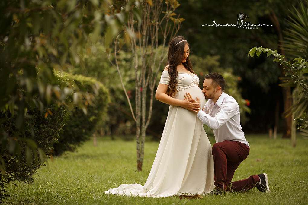 ensaio gestante externo realizado em São Caetano do Sul - ABC - SP