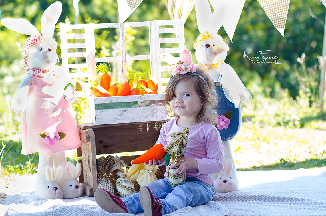 foto de páscoa de criança em Campinas por Karina Figueredo