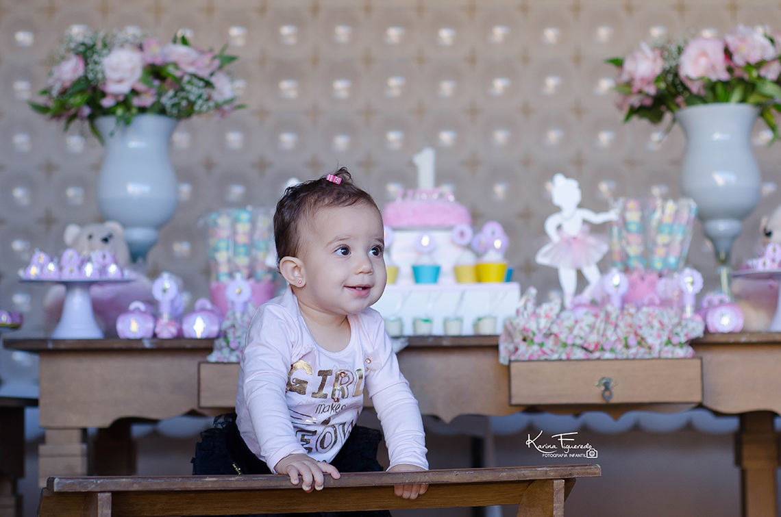 fotografia de aniversário infantil em campinas sp Luíza um aninho por karina figueredo