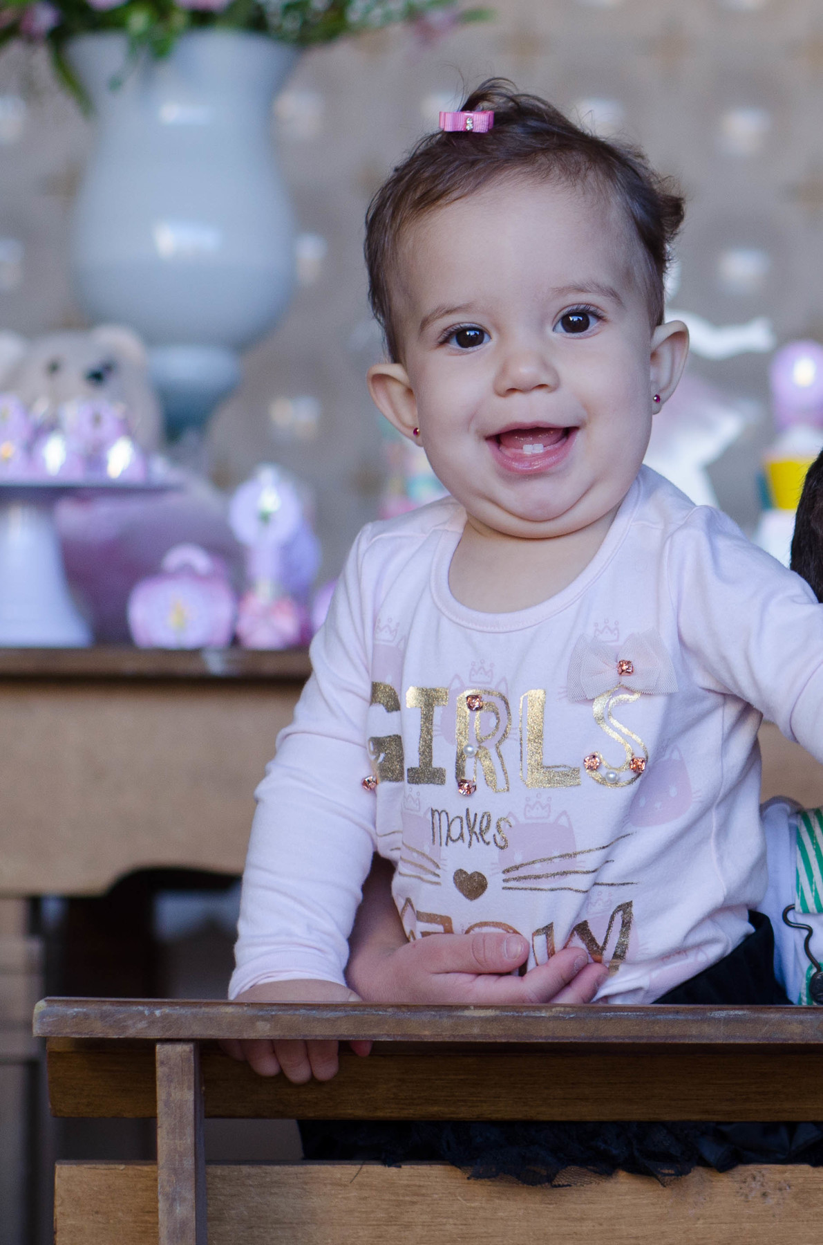fotografia de aniversário infantil em campinas sp Luíza um aninho por karina figueredo