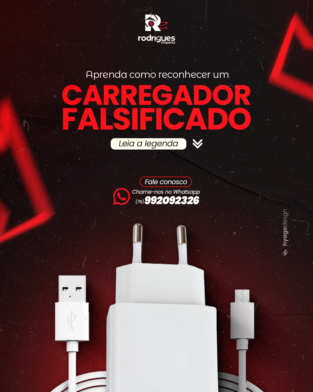 Carregador falso