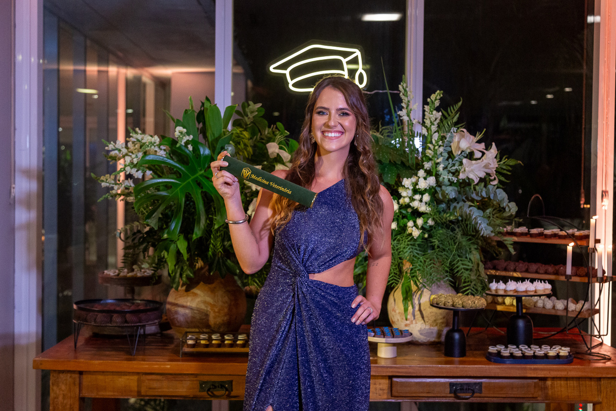 Formatura veterinária Julia