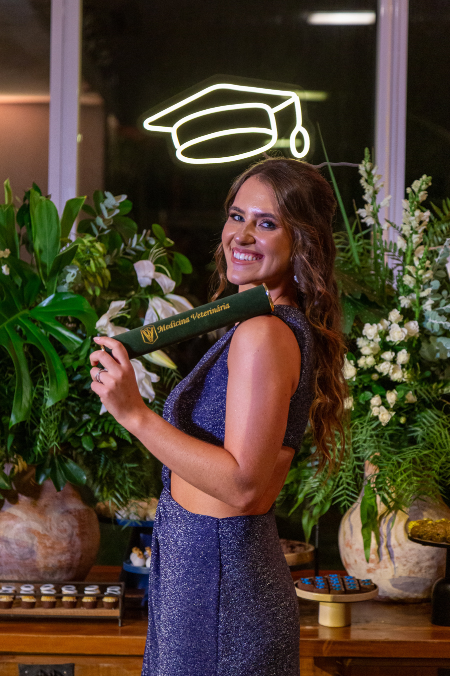 Formatura veterinária Julia