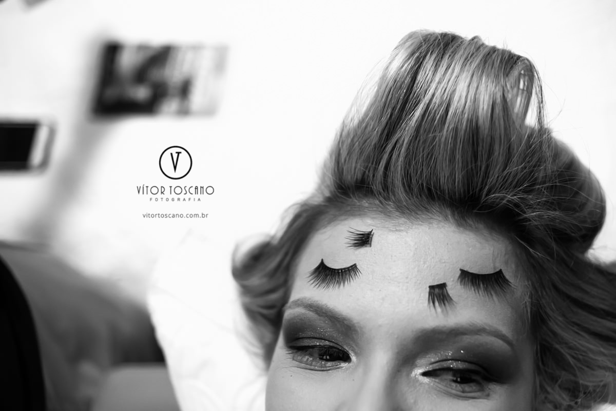 Cílios no casamento de Karol e Andre, na pousada Macamirim em Natal RN.