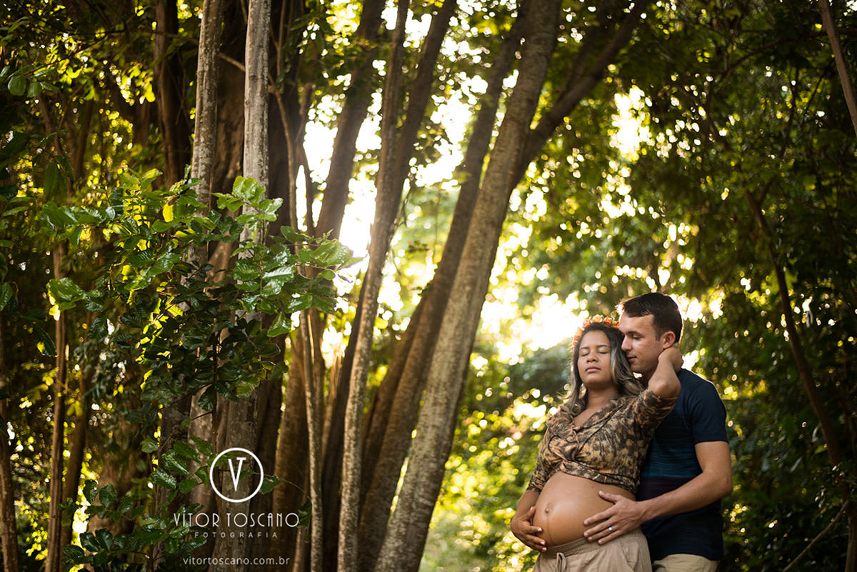 Gestante gardênia no ensaio fotográfico no parque das dunas.