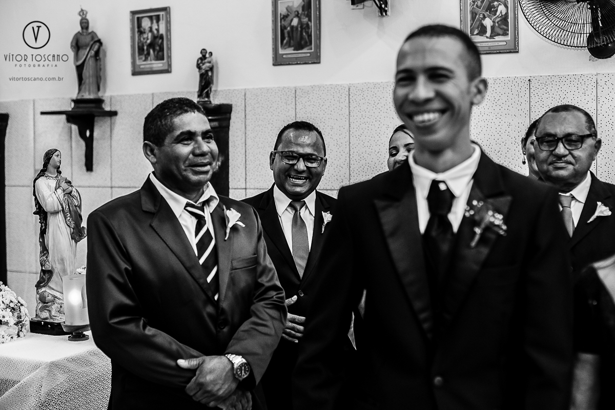 Risadas no casamento de  Andre e Laudiceia em Natal-RN.