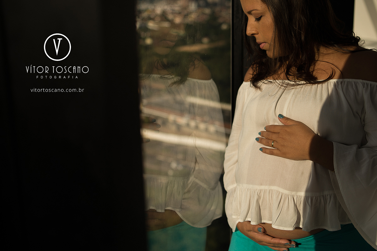 Pureza da gestante n seu ensaio fotográfico, em Natal-RN.