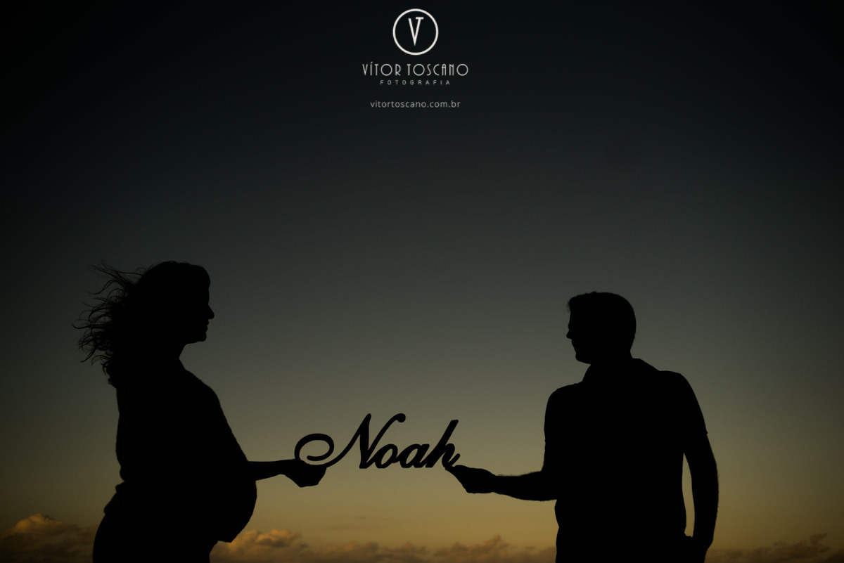 Noah no ensaio de gestante de Ana Flora em Natal-RN.