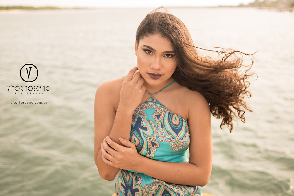 Debutando Marina, no ensaio de 15 anos de Marina em Barra de Cunhau - RN.