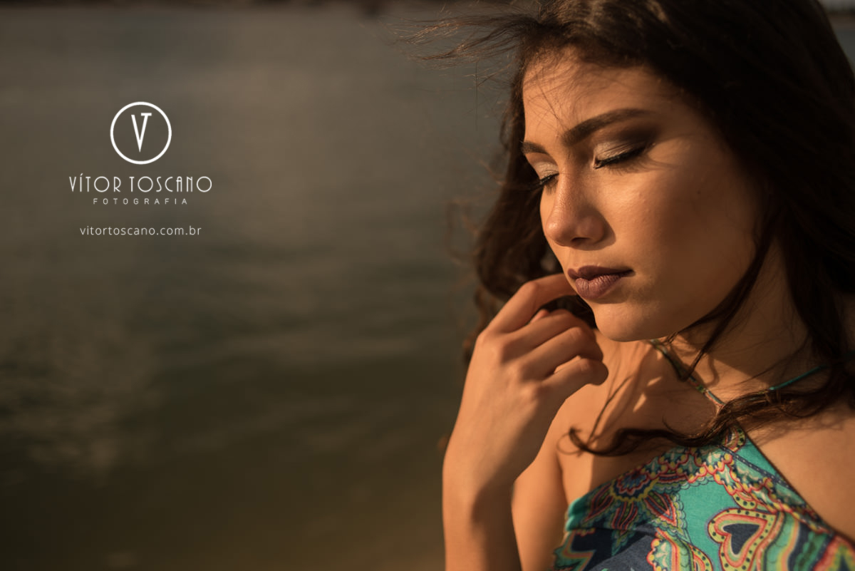 Suavidade no ensaio de 15 anos de Marina em Barra de Cunhau - RN.