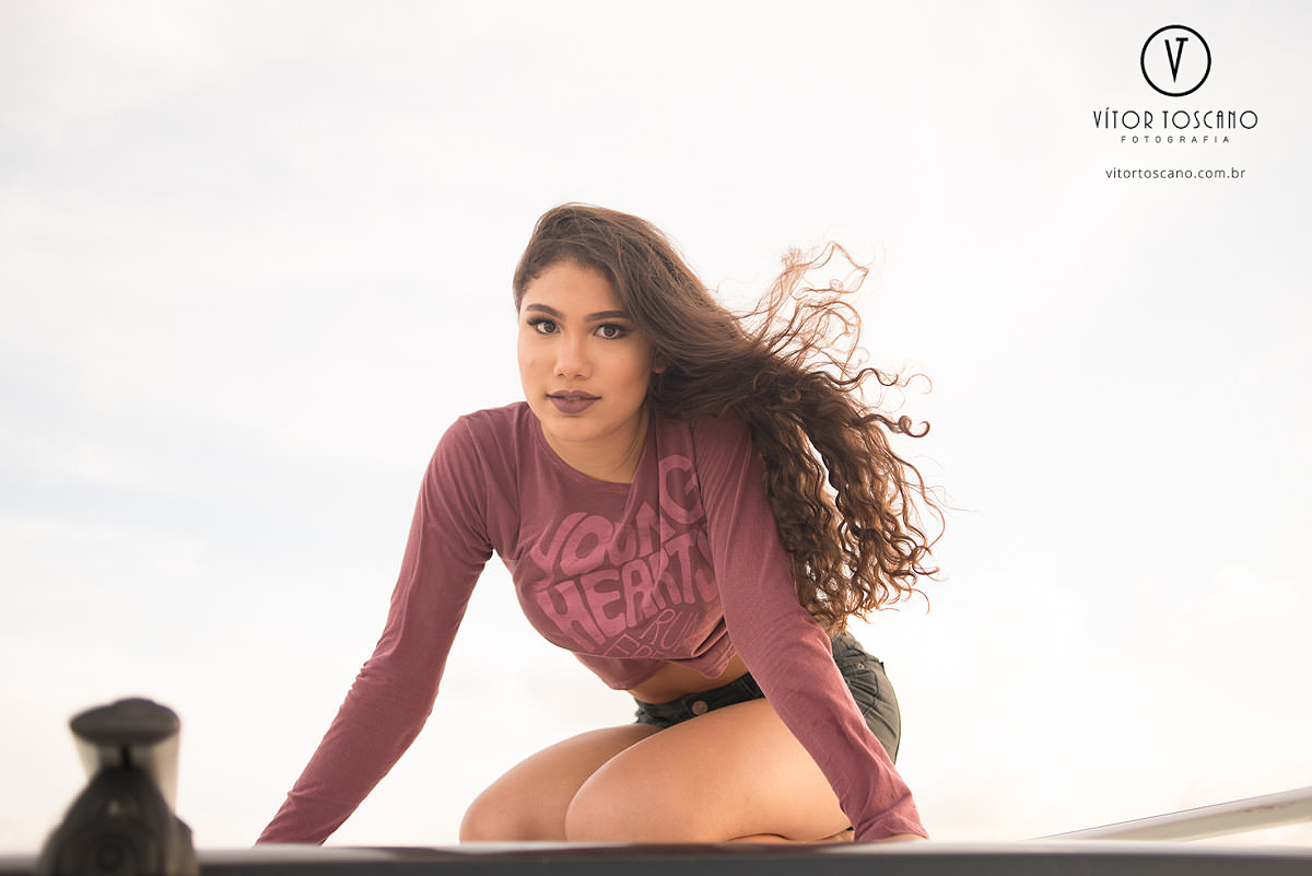 Carão no ensaio de 15 anos de Marina em Barra de Cunhau - RN.