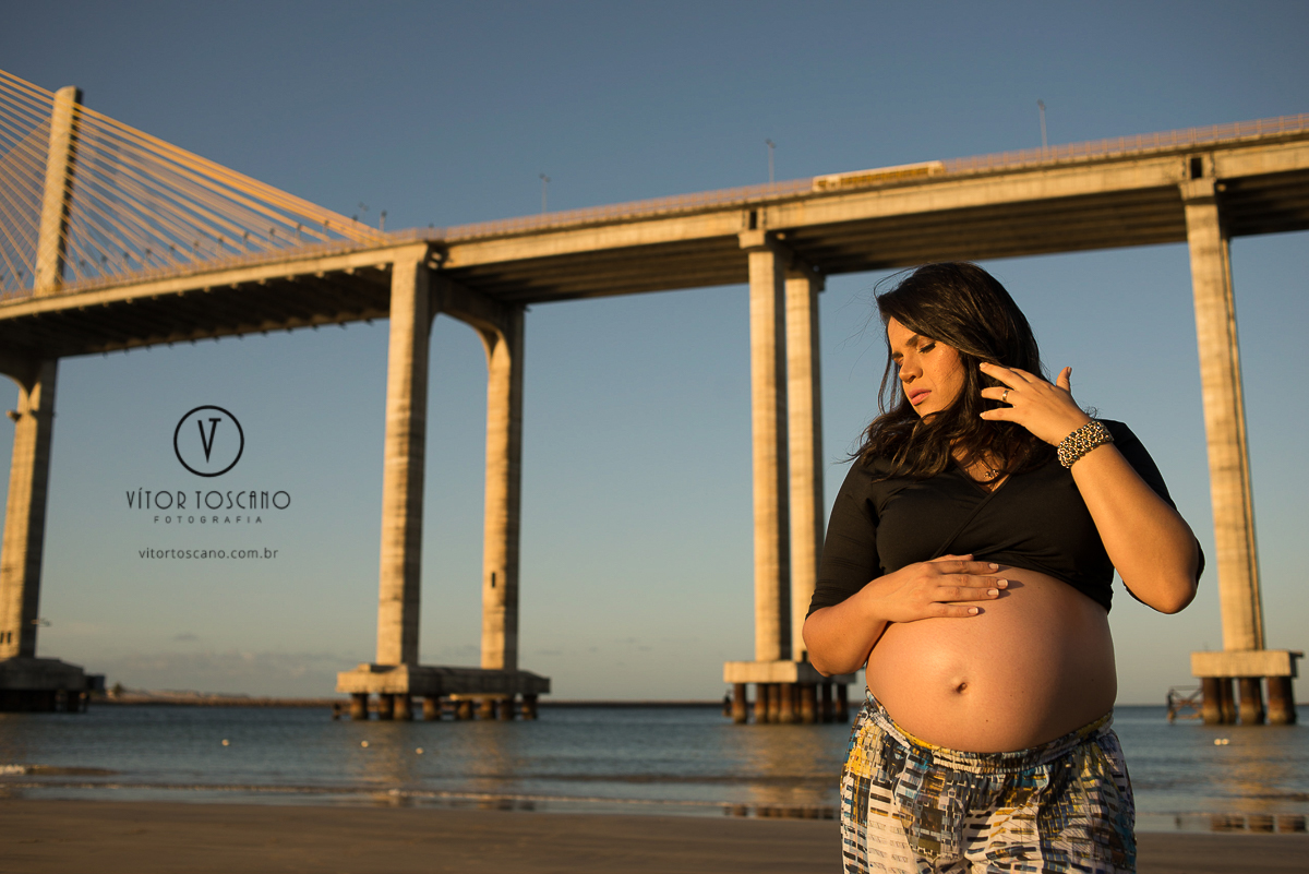 fotógrafo vítor toscano natal rn ensaio e-session casal gestante rio grande do norte praia do Y fotografia de casamento