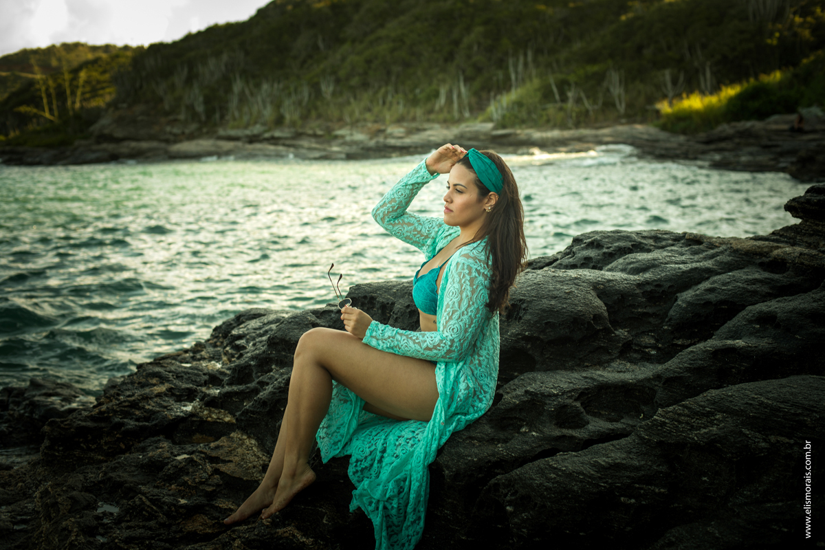 Ensaio Fotográfico Feminino em Búzios Colonna Park Hotel Praia Brava Praia do Forno Praia de Manguinhos