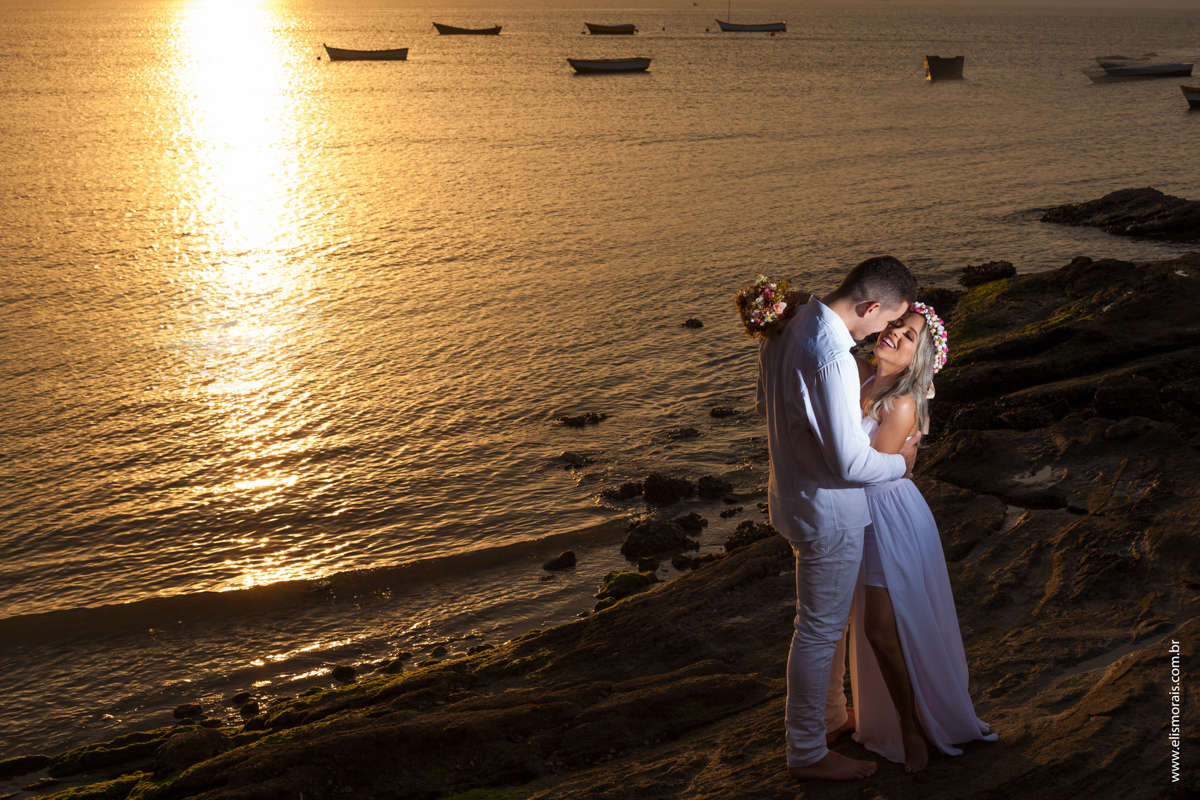 lua de mel com ensaio de casal e por do sol na praia de manguinhos em búzios rj