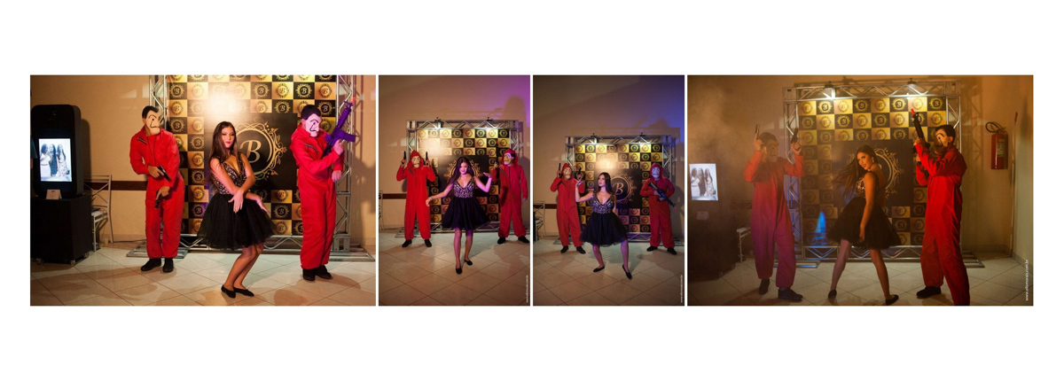 amostra digital de diagramação de álbum encadernado aniversário de 15 anos 