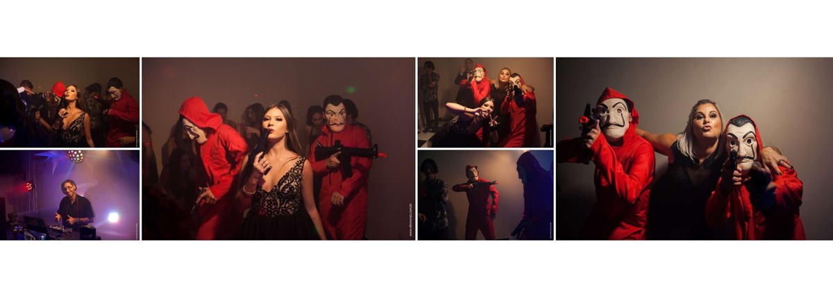 amostra digital de diagramação de álbum encadernado aniversário de 15 anos 