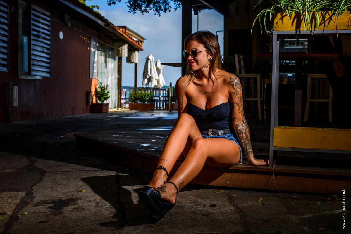 Ensaio Feminino no Porto da Barra em Búzios RJ na Região dos Lagos