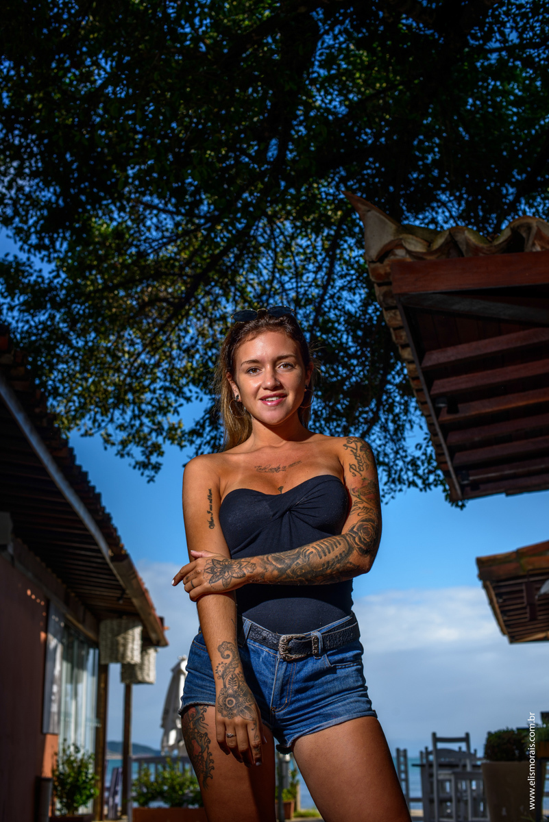 Ensaio Feminino no Porto da Barra em Búzios RJ na Região dos Lagos