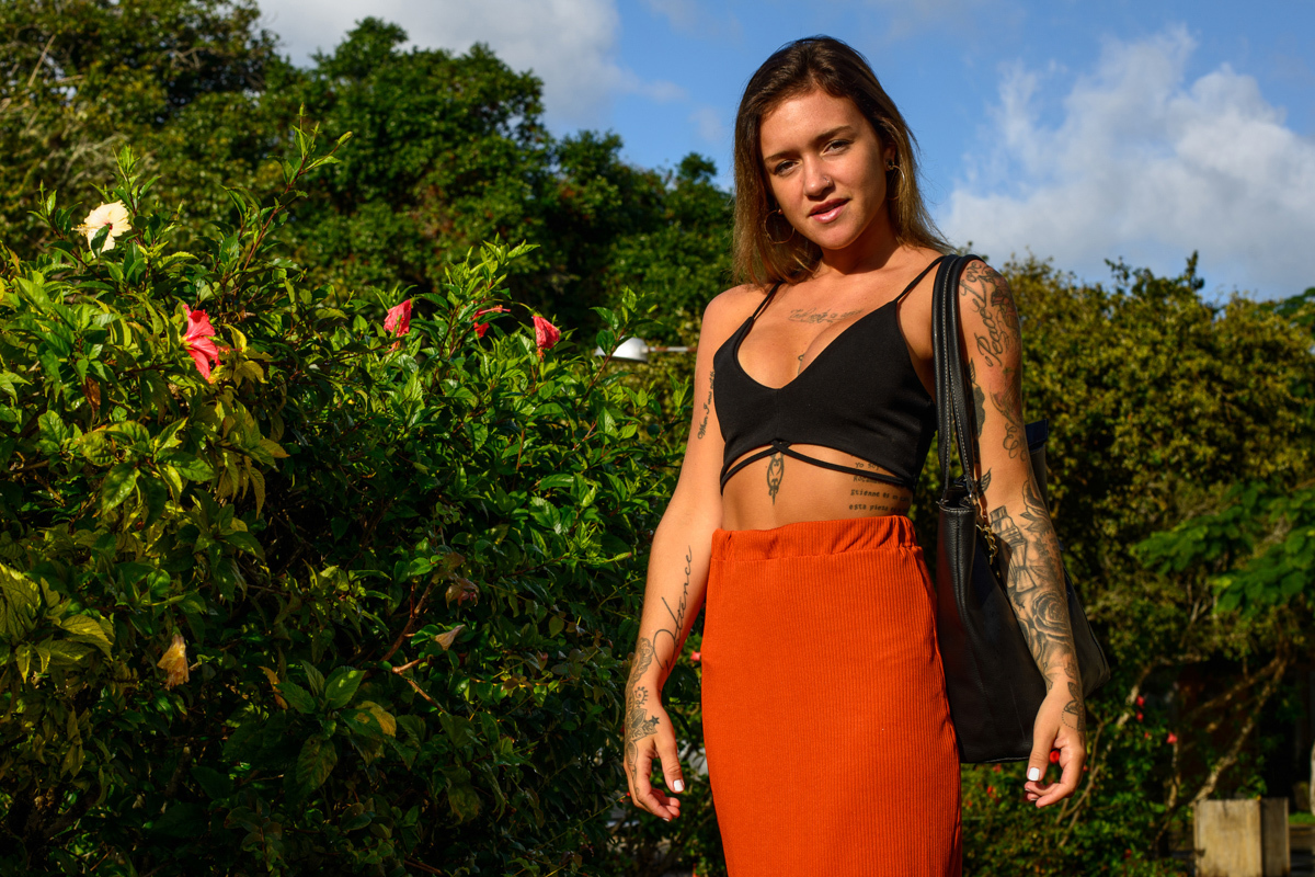 Ensaio Feminino no Porto da Barra em Búzios RJ na Região dos Lagos