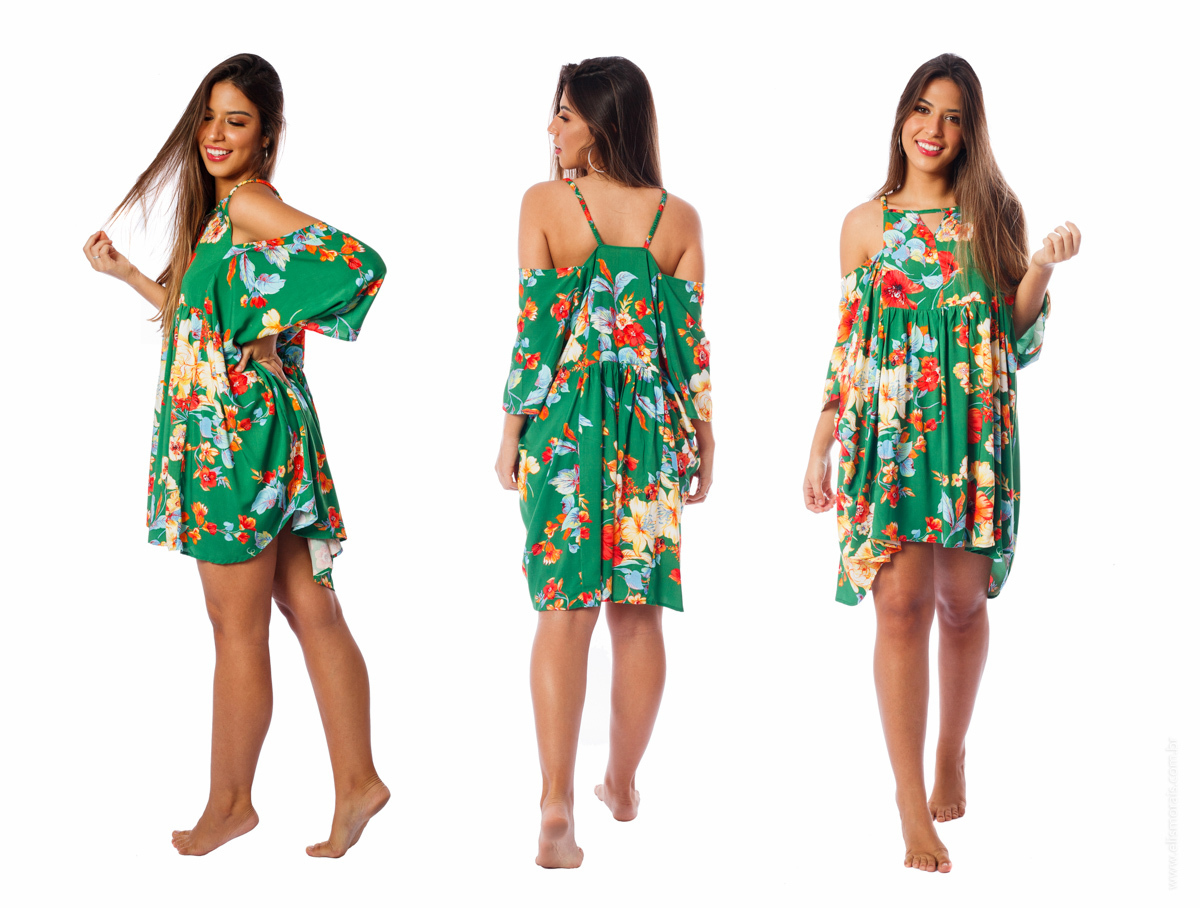 Look Book com fundo branco para moda praia em Búzios, Arraial do Cabo e Cabo Frio - RJ