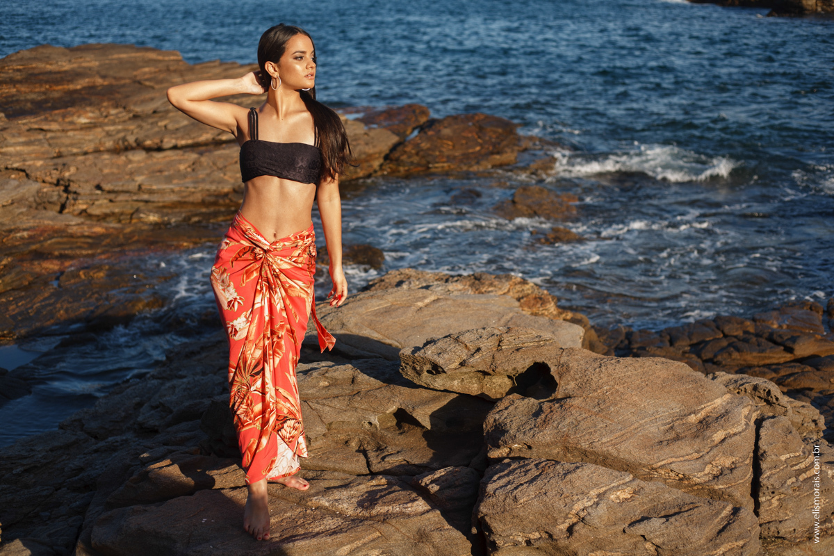 Fotos conceituais para moda praia em Búzios, Arraial do Cabo e Cabo Frio - RJ