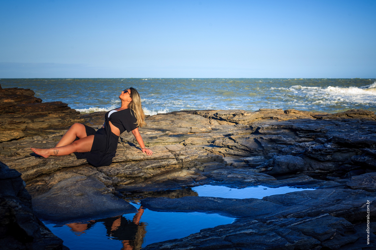 Ensaio Fotográfico Feminino na Praia da Foca em Búzios RJ