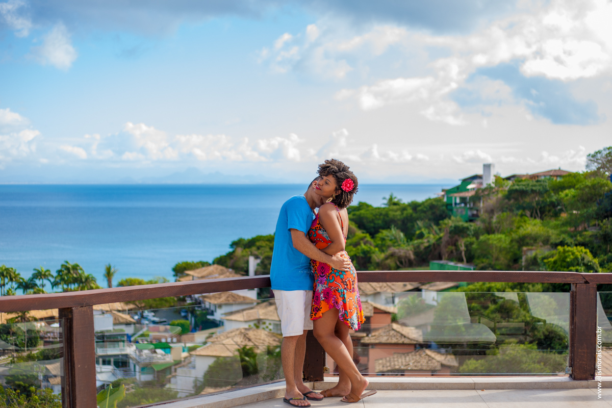 Foto dos noivos em Ensaio Fotográfico no Hotel La Pedrera em João Fernandes em Búzios no Rio de Janeiro