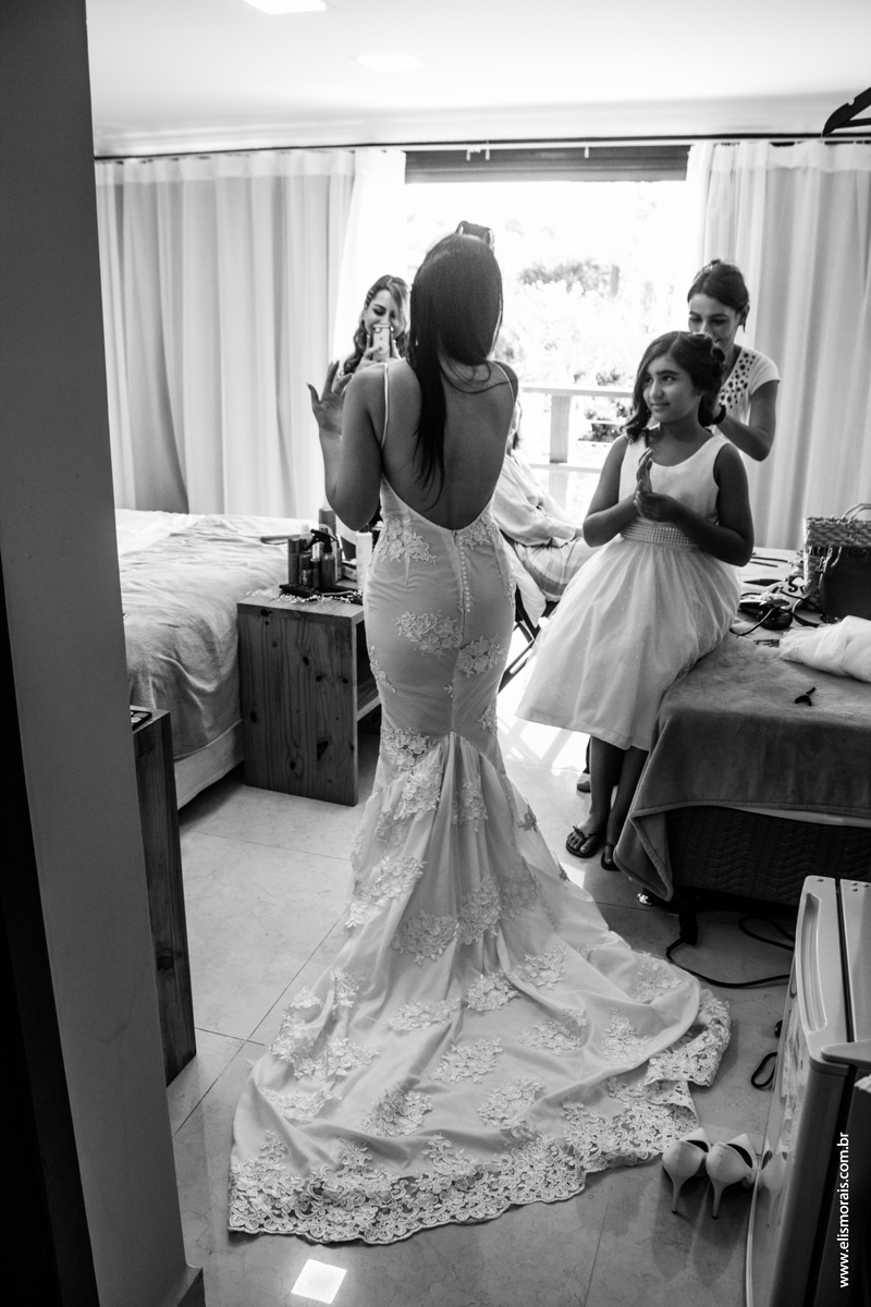 making of da noiva na Pousada Blue Ocean em Búzios