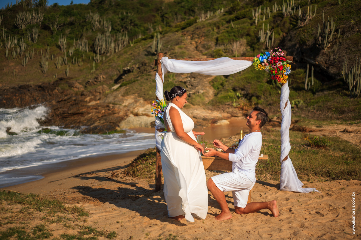 elopement wedding casamento a dois no Rio de Janeiro em Búzios na Praia de Tucuns