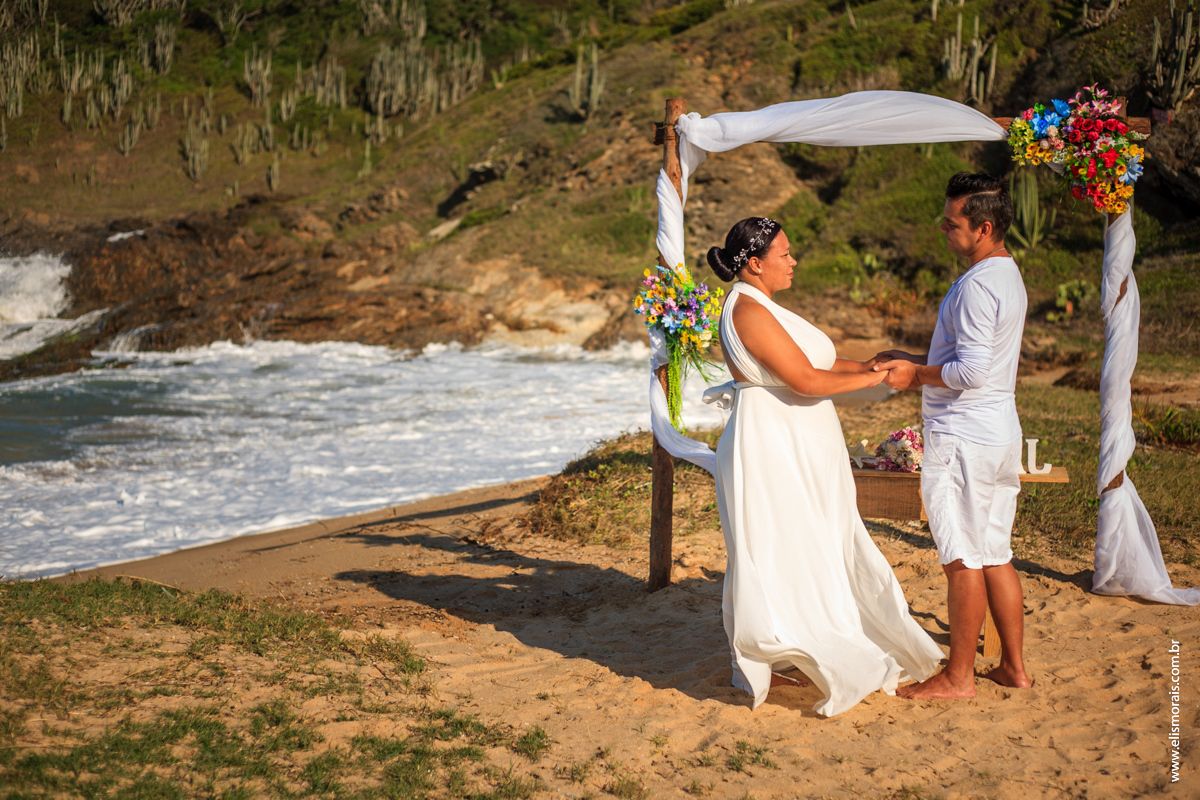 elopement wedding casamento a dois no Rio de Janeiro em Búzios na Praia de Tucuns