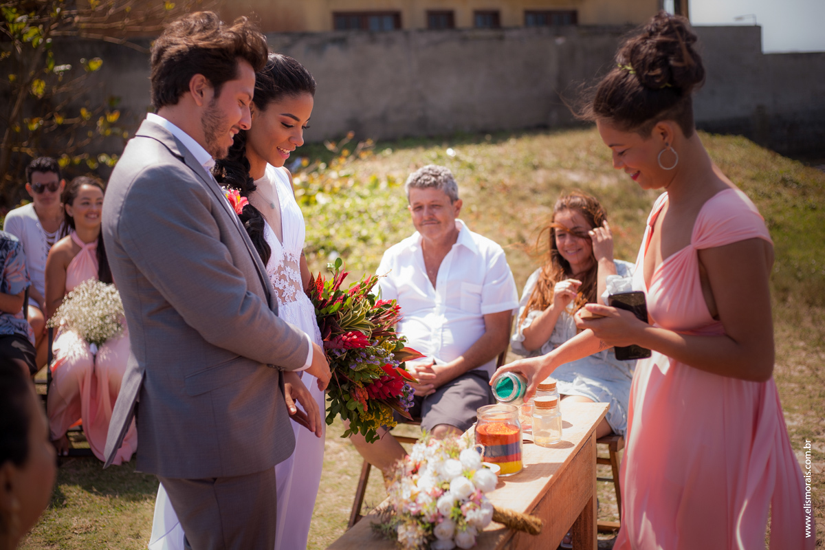 fotos do casamento na Praia do Foguete em Cabo Frio - RJ