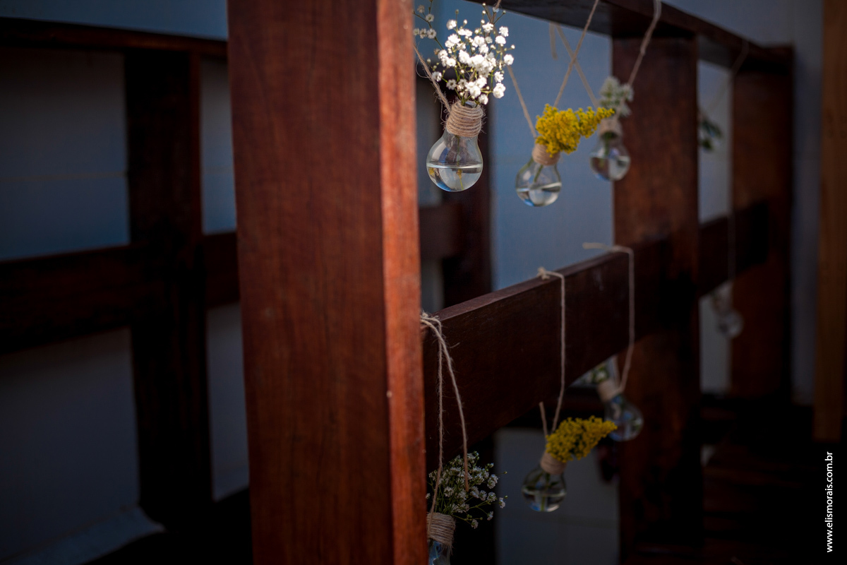 fotos da decoração do casamento na Praia do Foguete em Cabo Frio - RJ