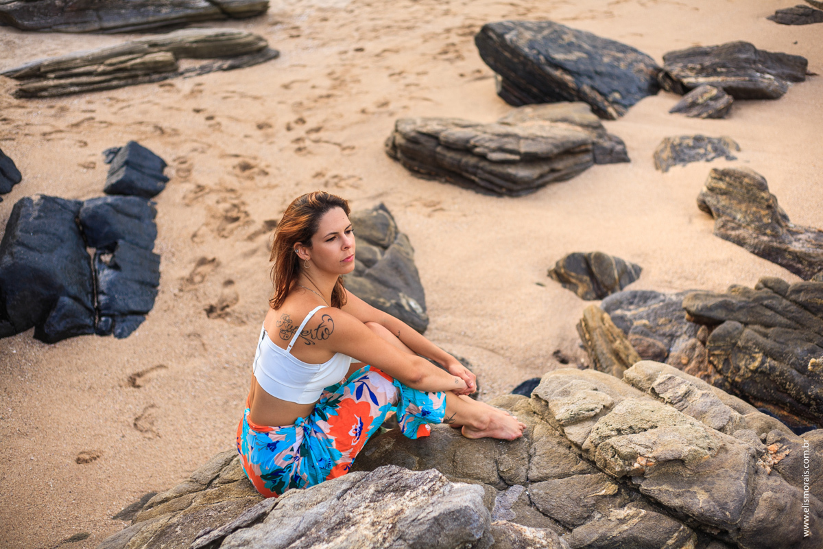 fotos do ensaio feminino na Praia da Foca em Búzios - RJ