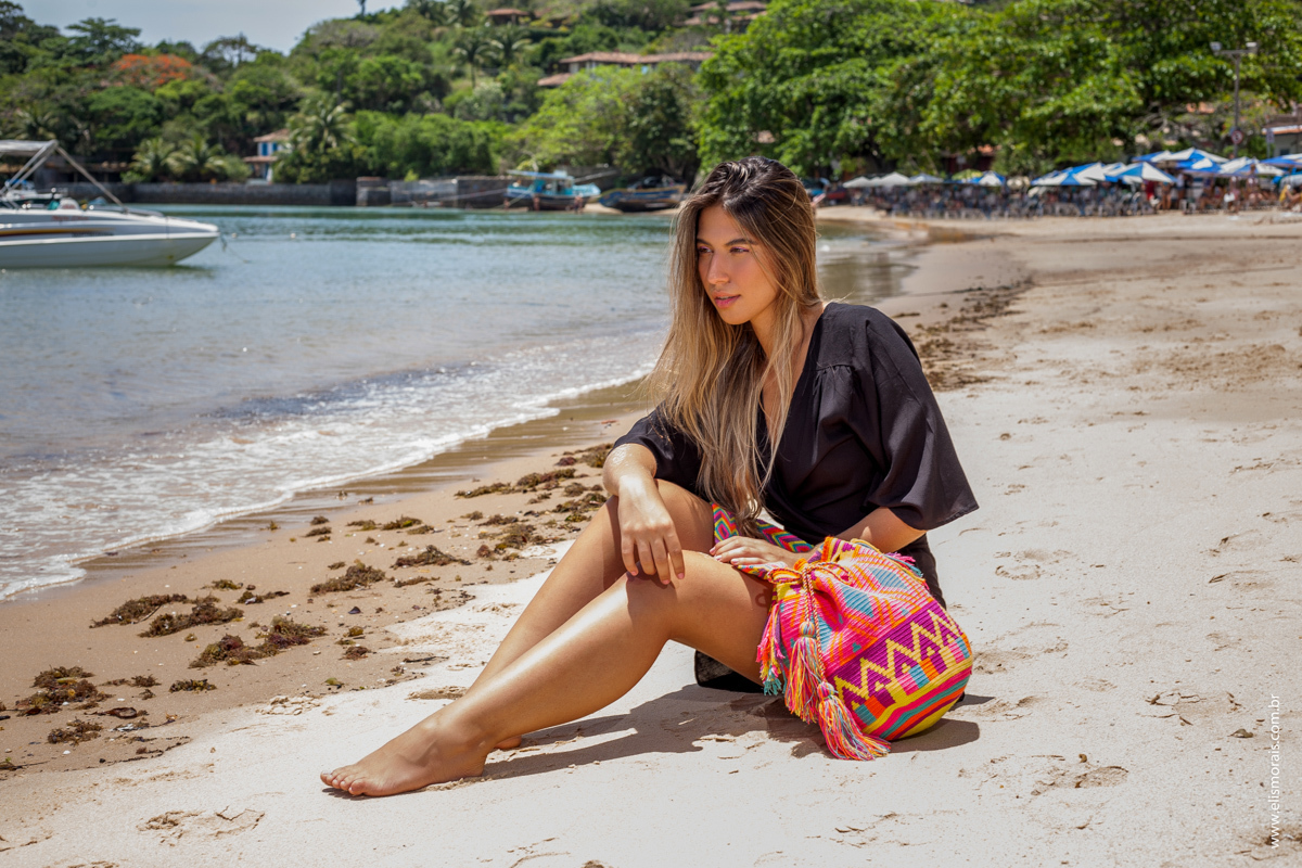 bolsa exclusiva artesanal feita por tribo colombiana kenia búzios