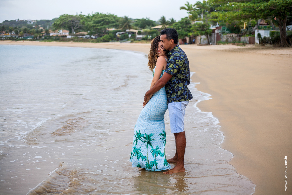 ensaio fotográfico de casal na Praia da Ferradura em Búzios - RJ