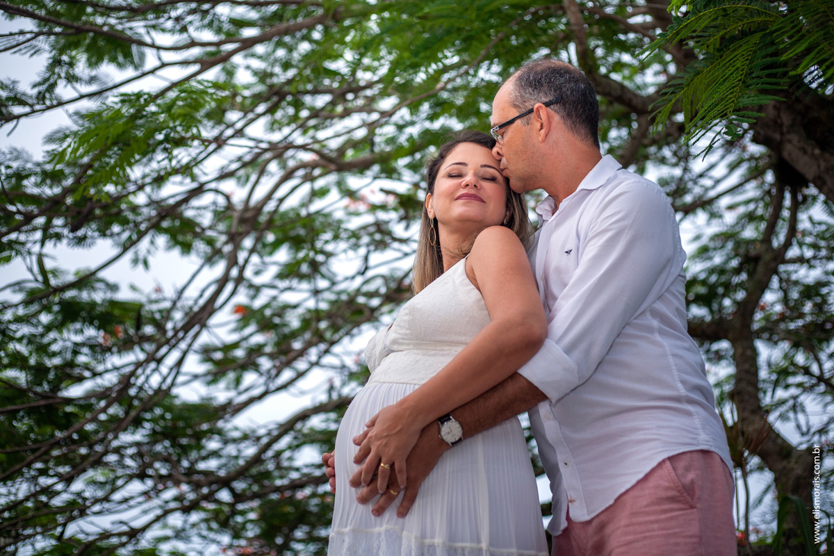 Ensaio fotográfico gestante na Praia dos Ossos em Búzios - RJ