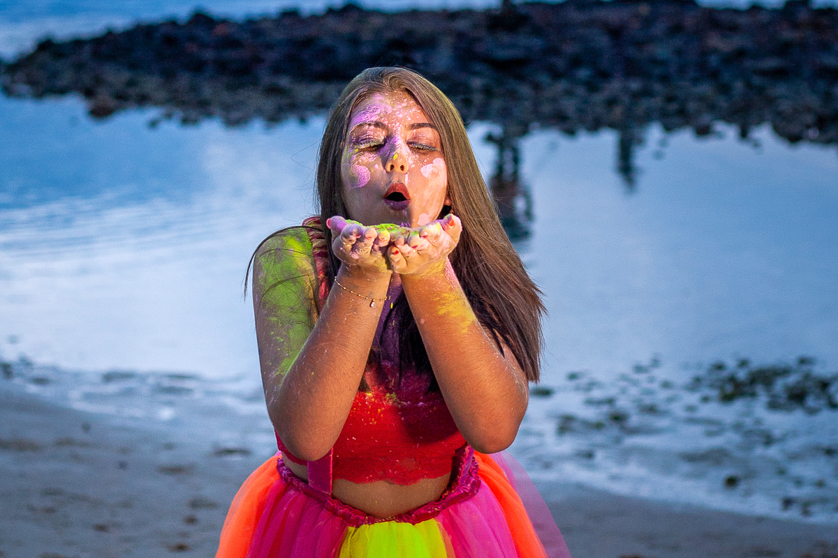 ensaio fotográfico de 15 anos na Praia da Armação em Búzios - RJ