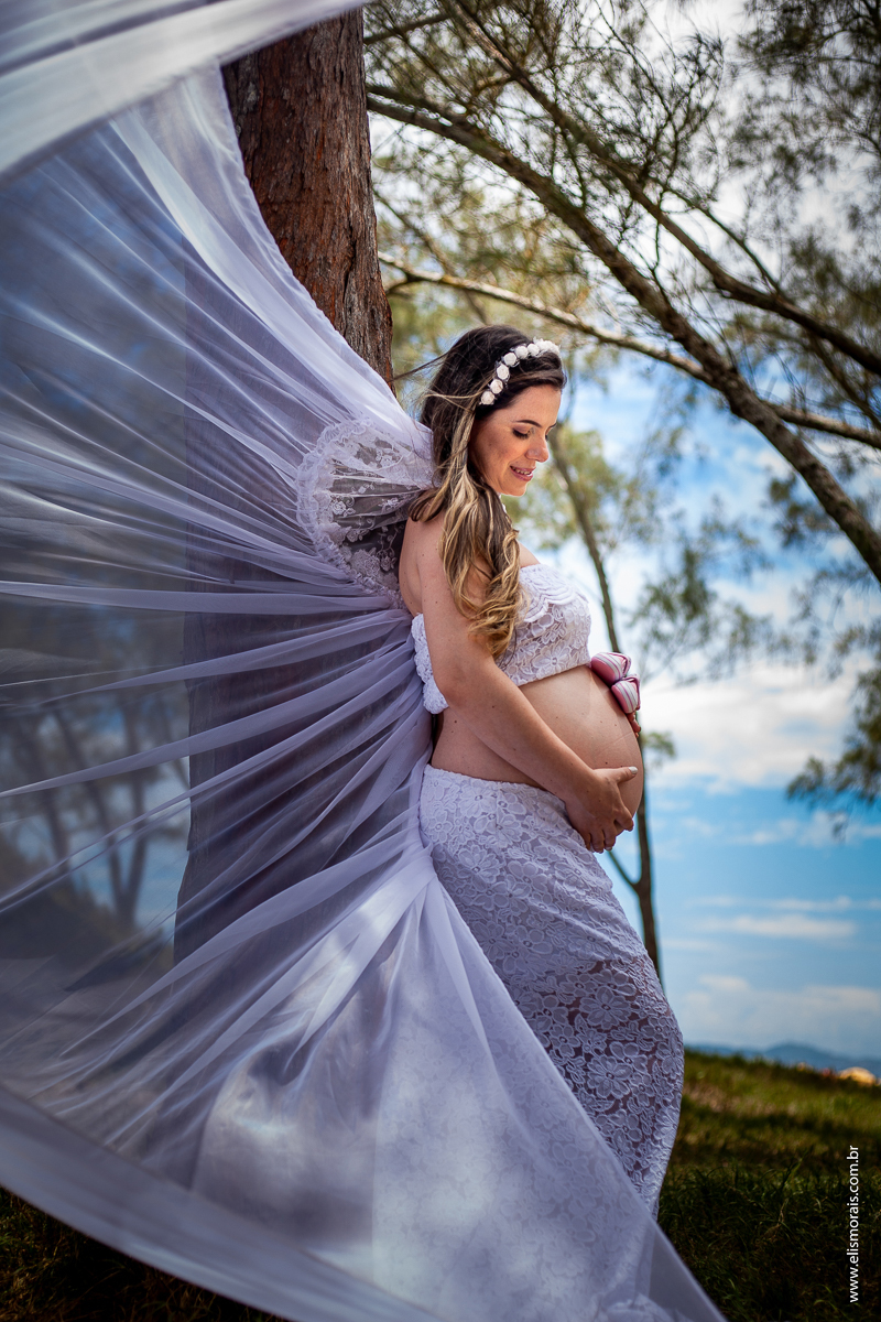 ensaio fotográfico gestante na Praia do Pontal em Arraial do Cabo - RJ