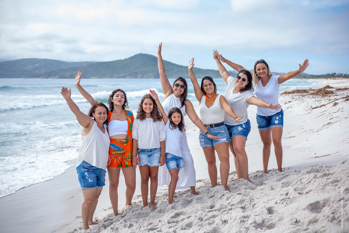ensaio fotográfico de 15 anos na Praia do Foguete em Cabo Frio - RJ