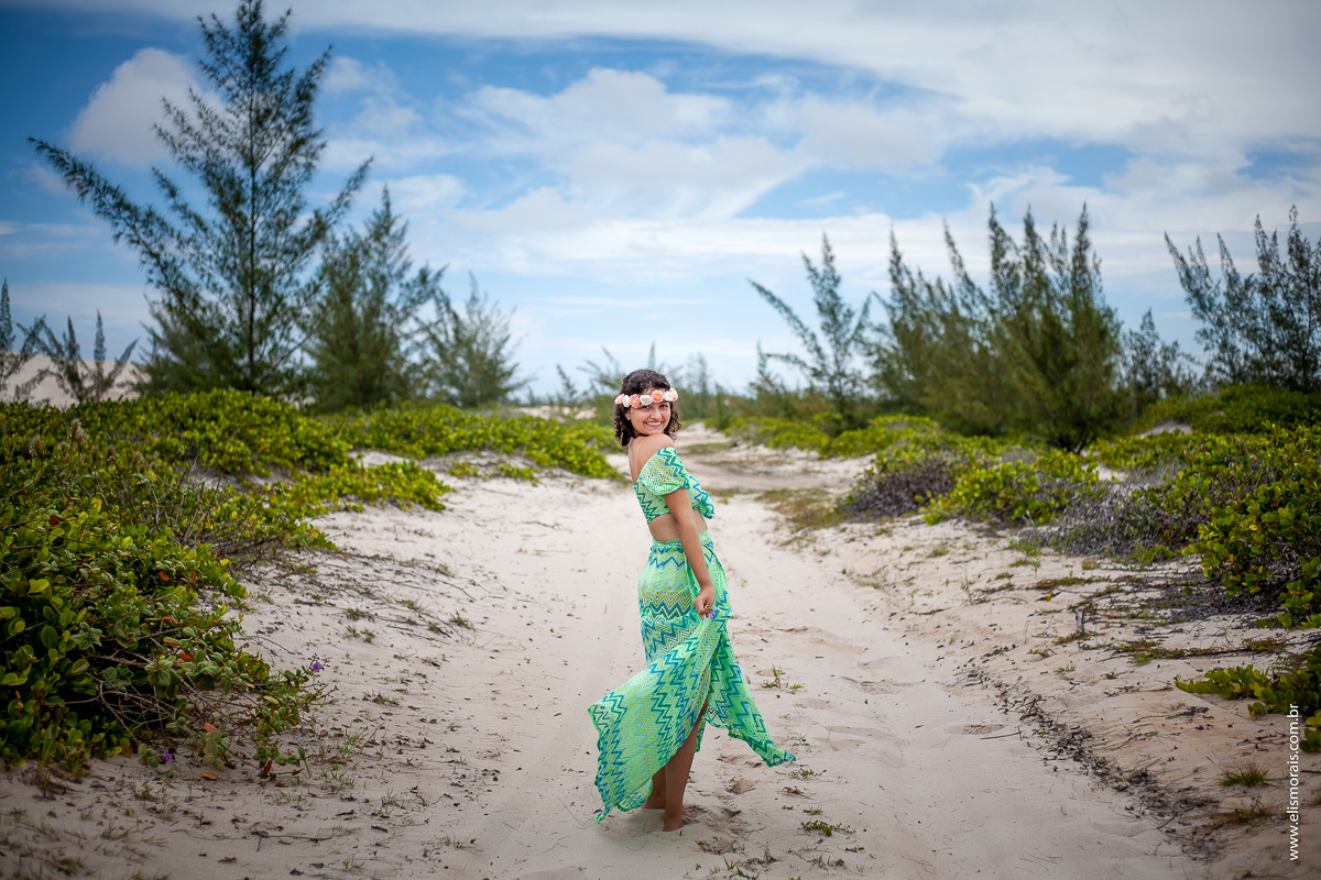 ensaio fotográfico de 15 anos nas Dunas em Cabo Frio - RJ