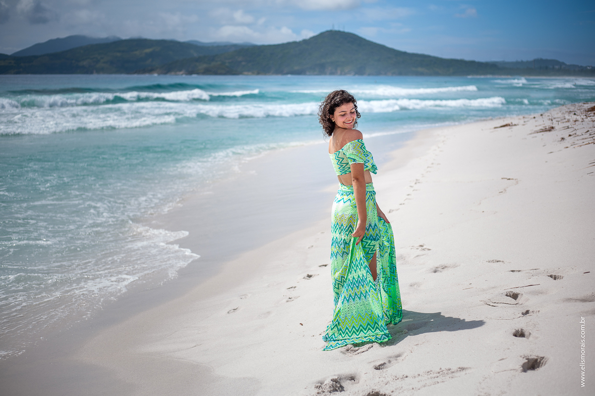 ensaio fotográfico de 15 anos na Praia do Foguete em Cabo Frio - RJ