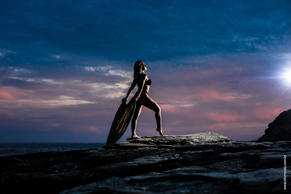 ensaio fotográfico feminino na Praia da Foca em Búzios - RJ