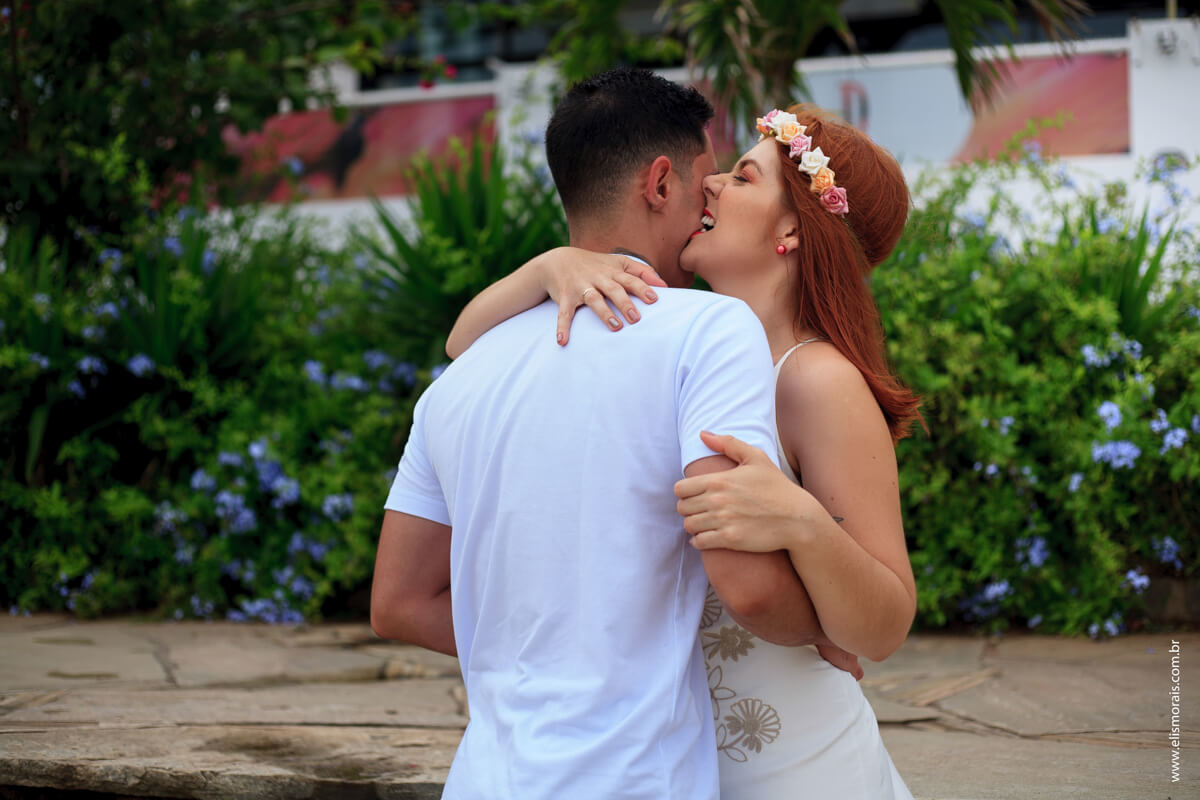 mordidinha na orelha