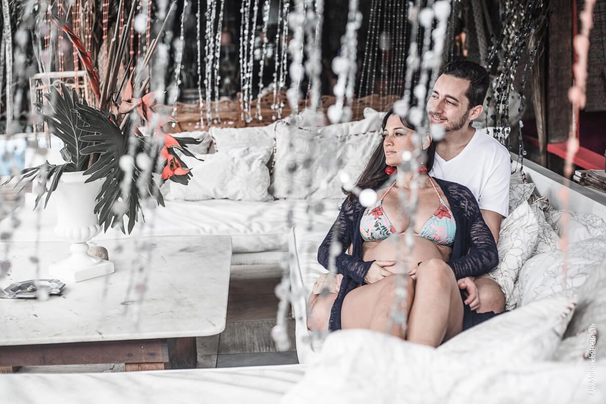 ensaio fotográfico casal gestante no Aquabarra Boutique Hotel & Spa