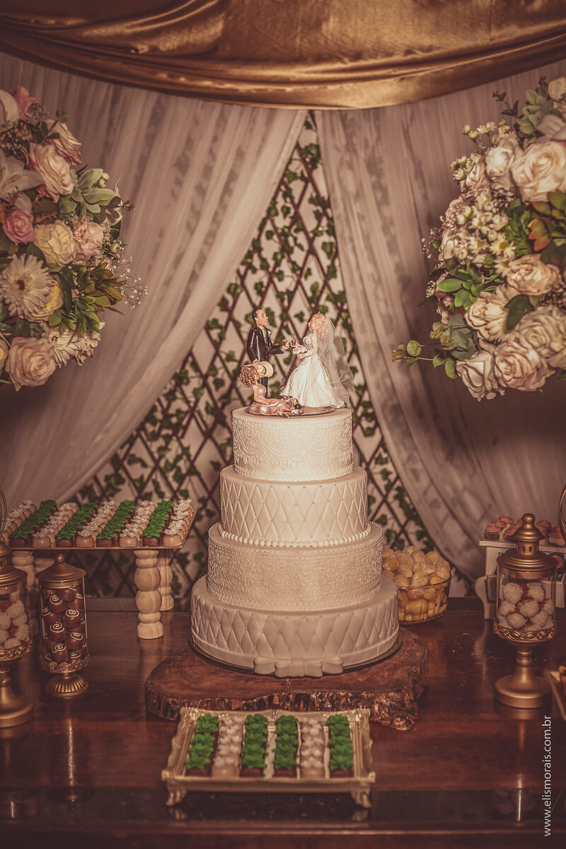 Bolo de casamento, Casamento em Cabo Frio - RJ