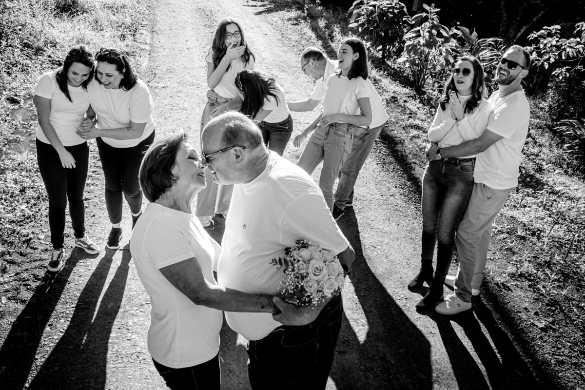 Bodas de Ouro - Fotografia de Bodas de Ouro - Ensaio de família - fotografia de família em Encantado RS e Muçum